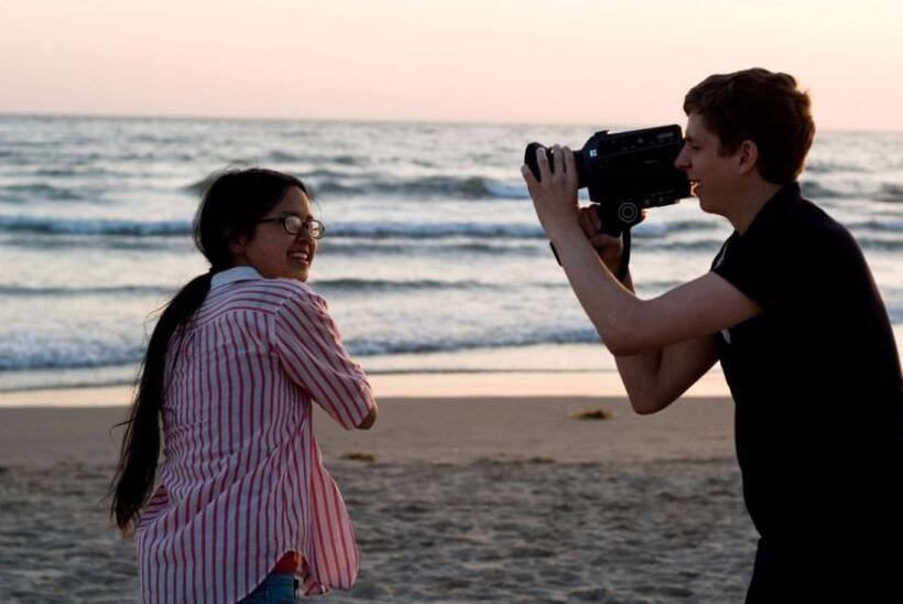 Charlyne Yi and Michael Cera in "Paper Heart."