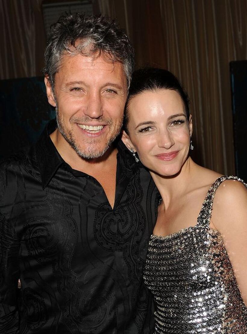 Max Ryan and Kristin Davis at the after party of the New York premiere of "Sex and the City 2."