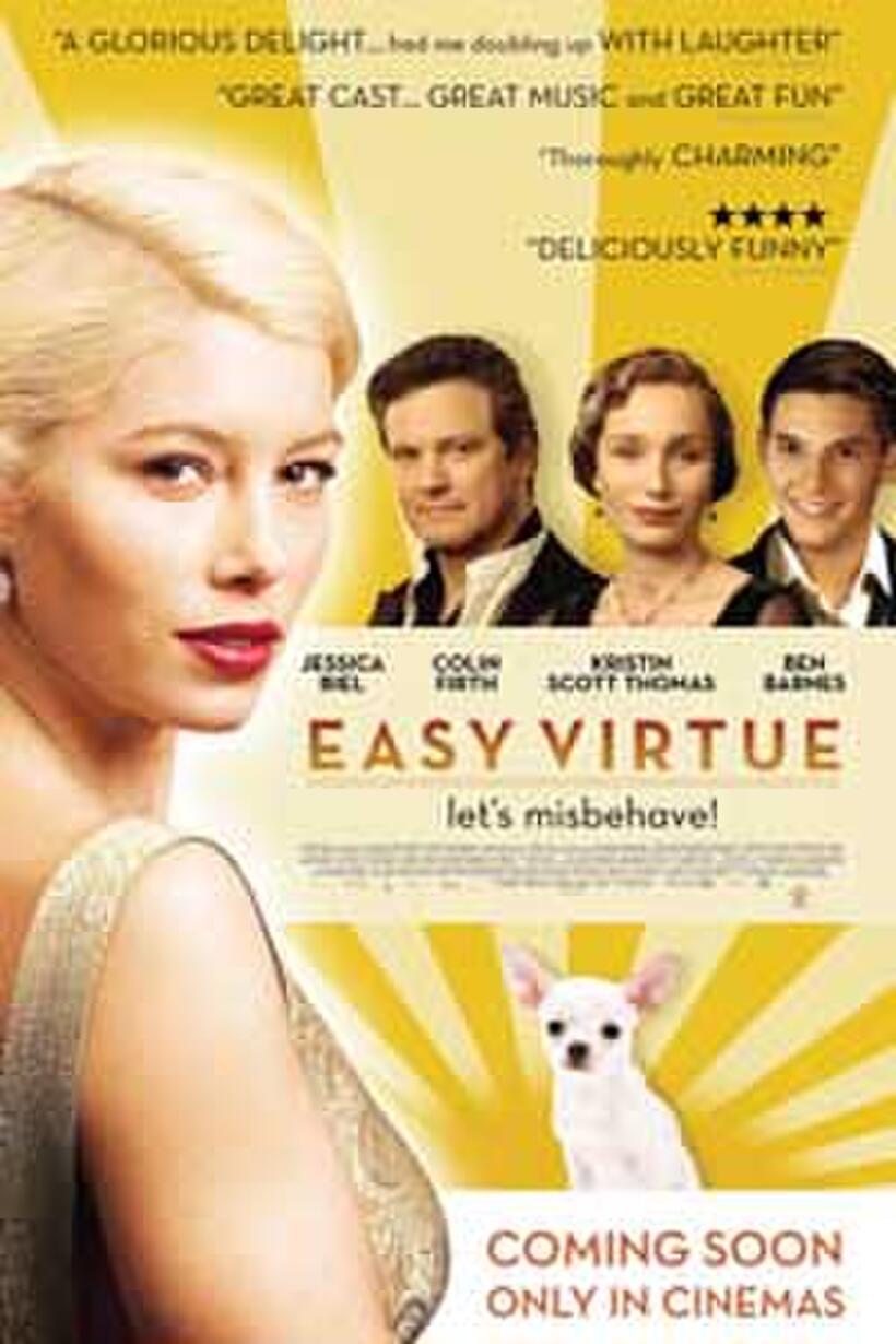 Poster art for "Easy Virtue."