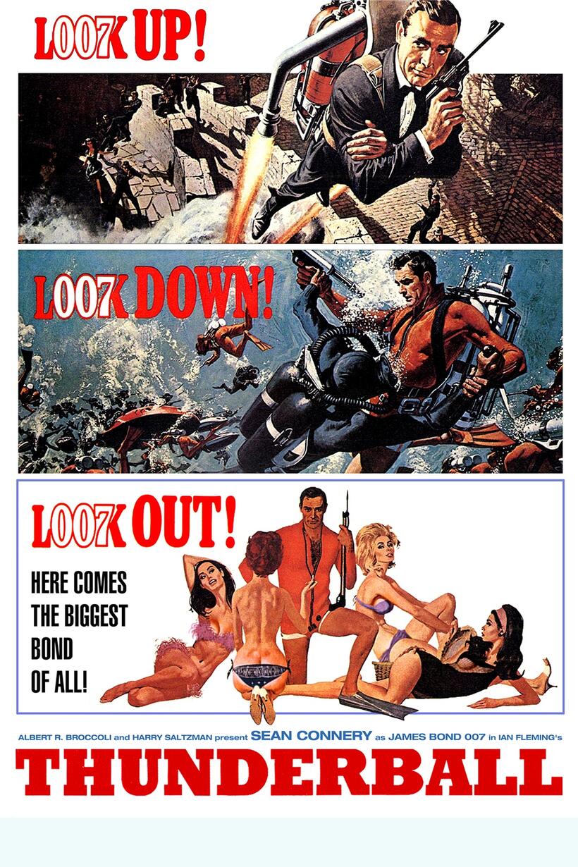 Poster art for "Thunderball."
