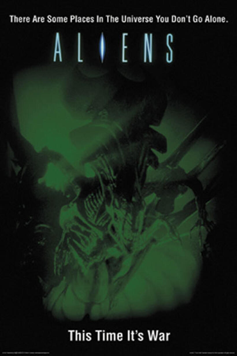 Poster art for "Aliens."