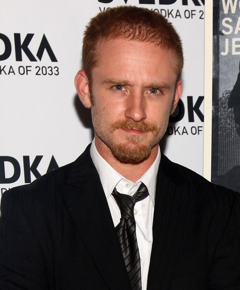 Ben Foster at the New York premiere of "The Messenger."