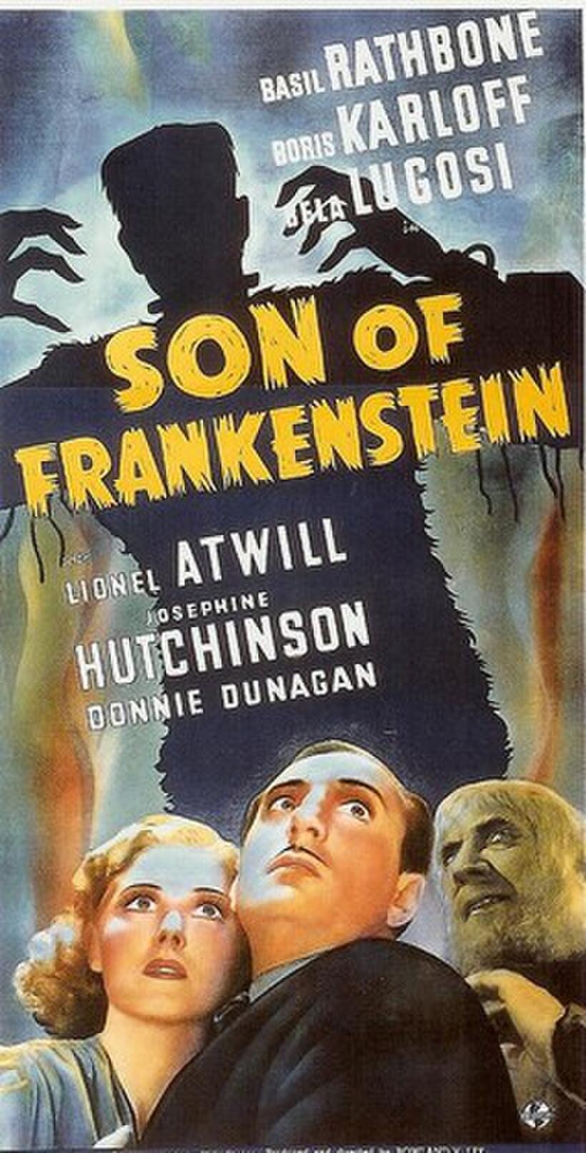 Poster art for "Son of Frankenstein."
