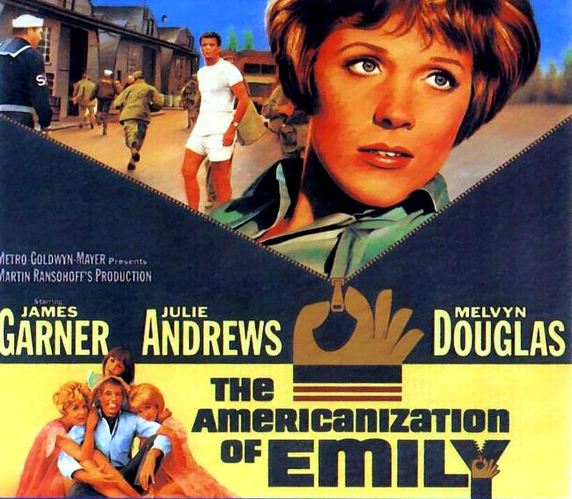 Poster art for "The Americanization of Emily."
