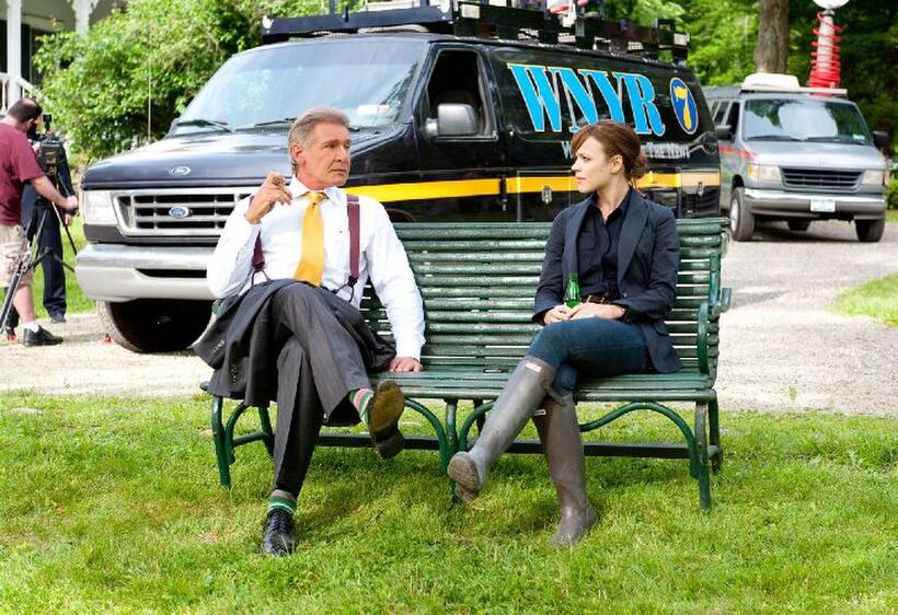 Harrison Ford and Rachel McAdams in "Morning Glory."