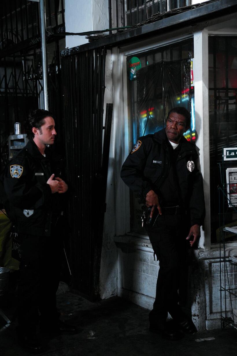 Thomas Ian Nicholas and Vondie Curtis-Hall in "Life Is Hot In Cracktown."