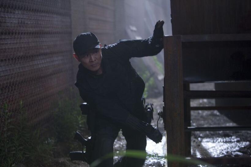 Jet Li as Yin Yang in "The Expendables."