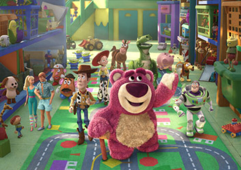 A scene in "Toy Story 3."