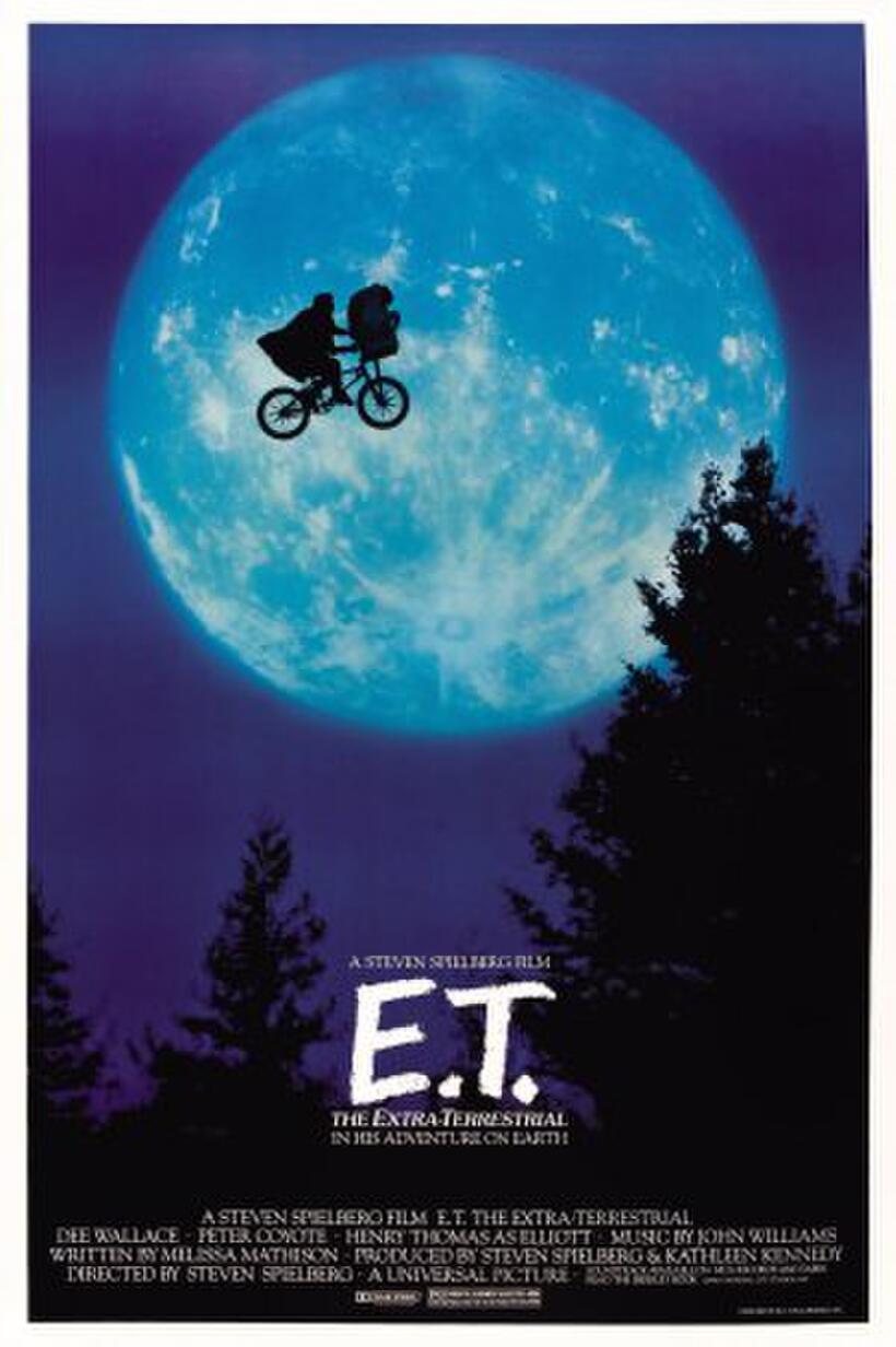 Poster art for "E.T."