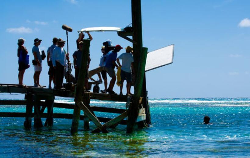 A scene from "Cayman Went."