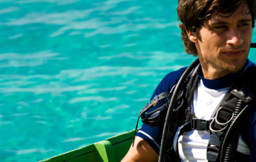 Michael Lombardi as Josh Anders in "Cayman Went."