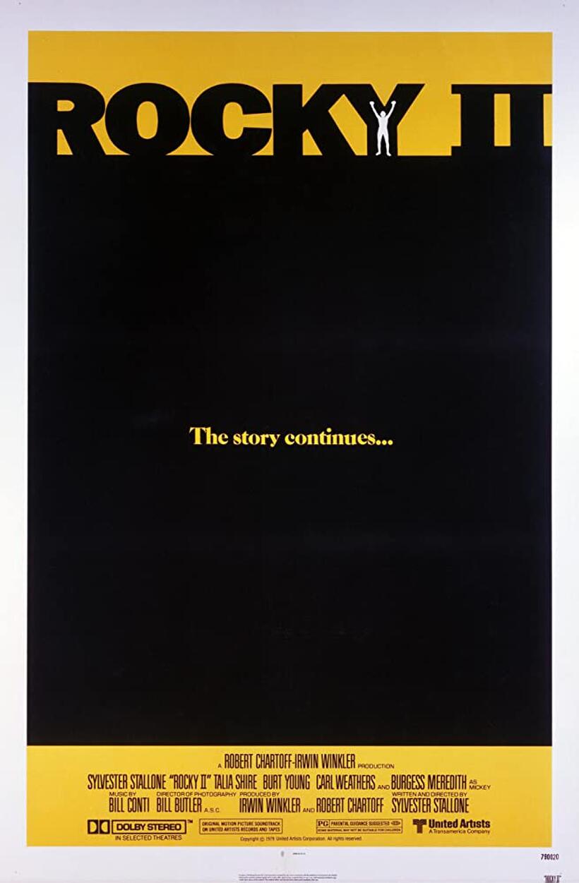 Rocky II poster art