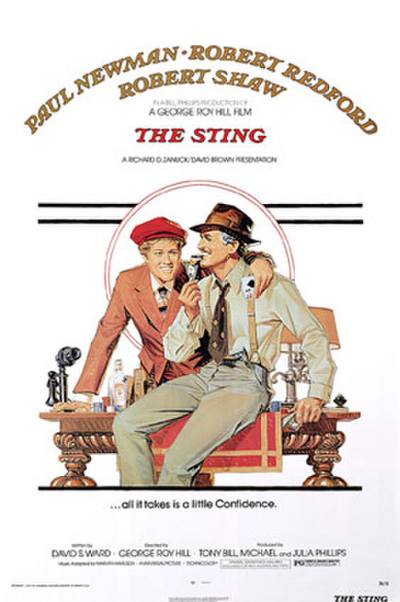 Poster art for "The Sting."