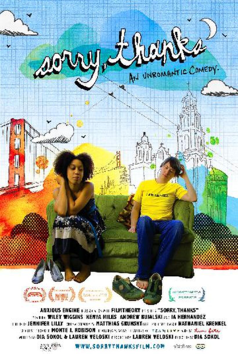 Poster art for "Sorry, Thanks."
