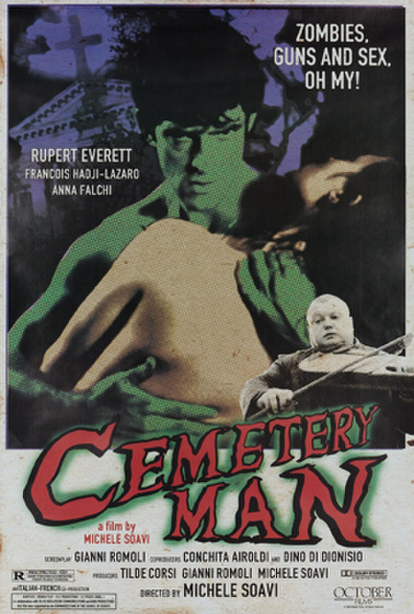 Poster art for "Cemetery Man."