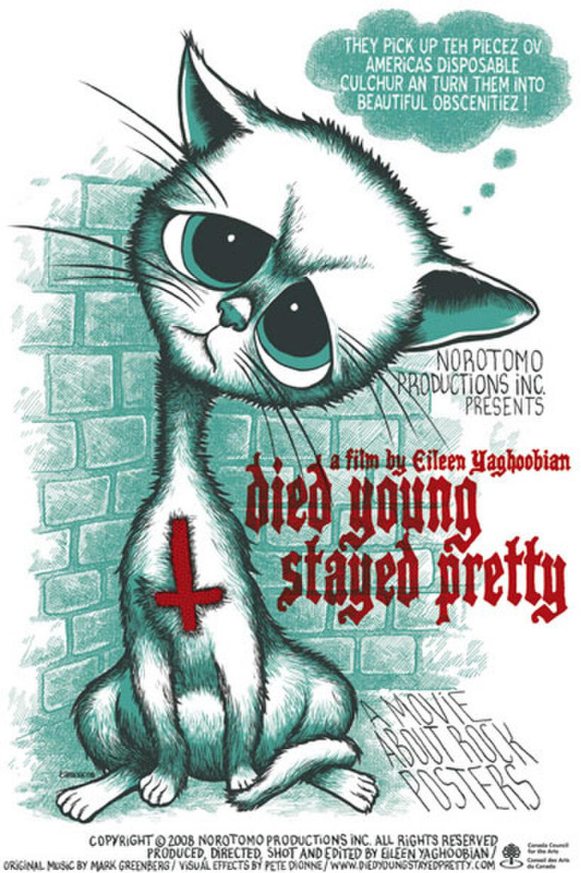 Poster art for "Died Young Stayed Pretty."