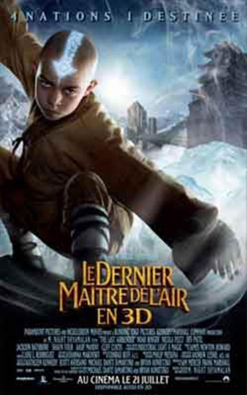 Poster art for "The Last Airbender."