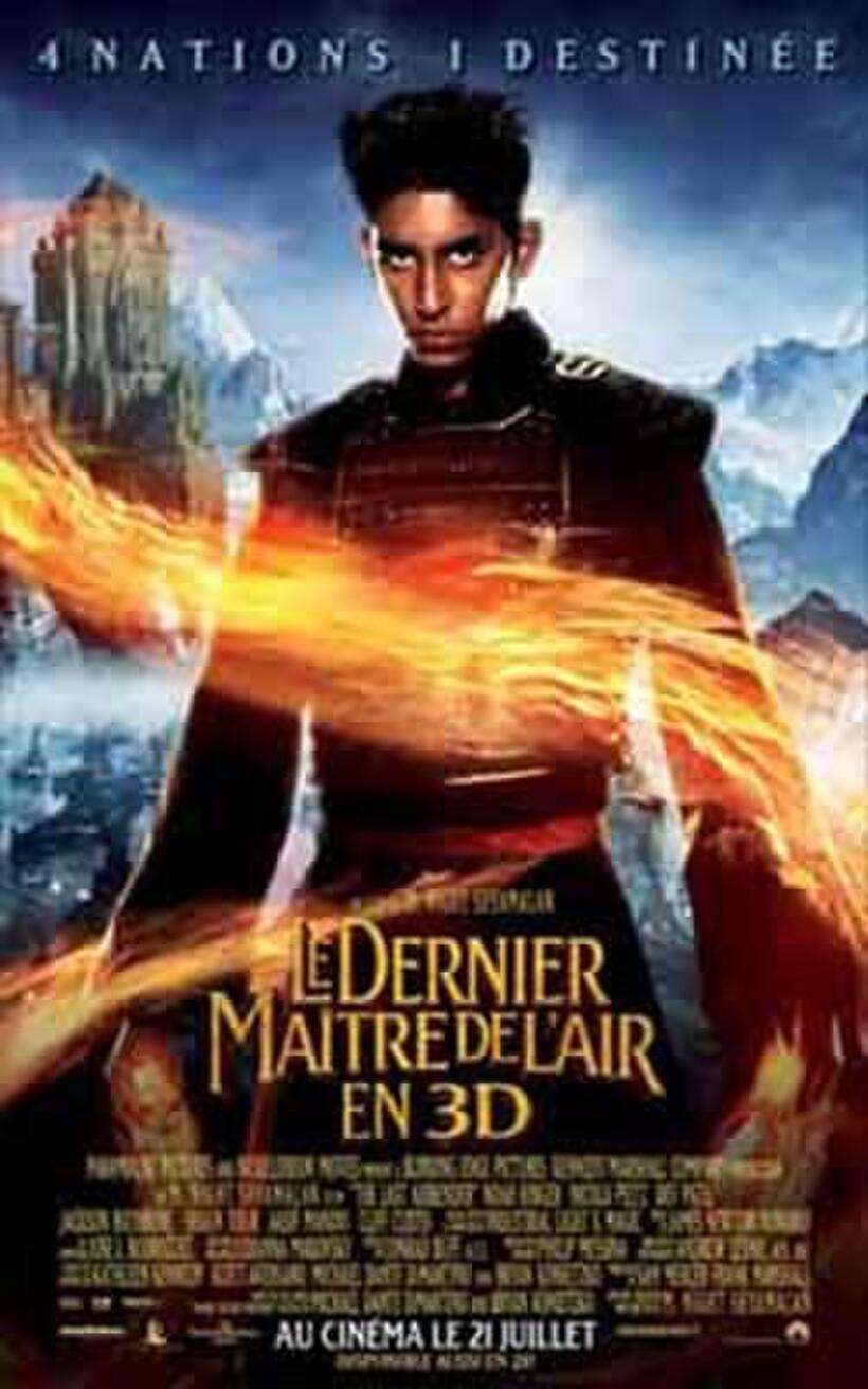 Poster art for "The Last Airbender."
