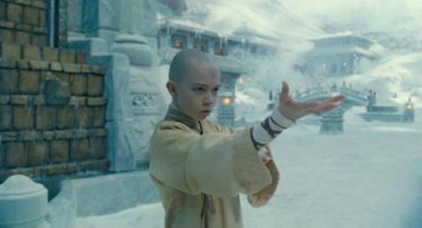 A scene from "The Last Airbender."