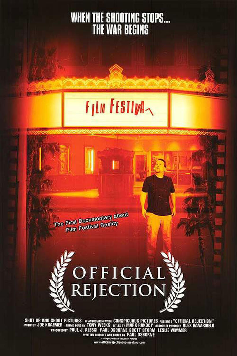 Poster art for "Official Rejection"