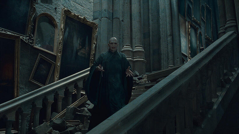 Ralph Fiennes as Lord Voldemort in "Harry Potter and The Deathly Hallows: Part 2."