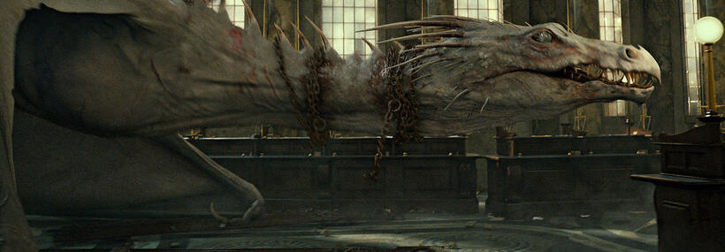 A scene from "Harry Potter and the Deathly Hallows: Part 2."