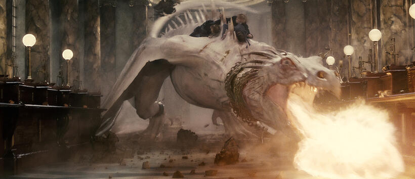 A scene from "Harry Potter and the Deathly Hallows: Part 2."