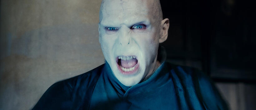 Ralph Fiennes as Lord Voldemort in "Harry Potter and the Deathly Hallows: Part 2."