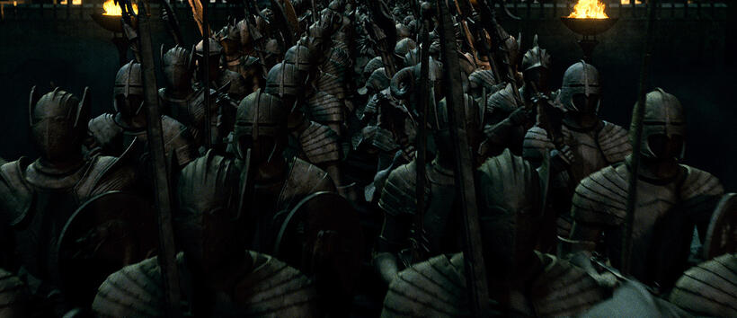 A scene from "Harry Potter and the Deathly Hallows: Part 2."