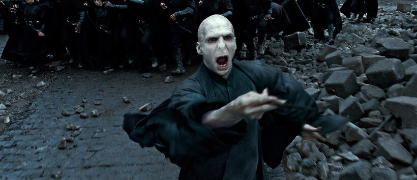 Ralph Fiennes as Lord Voldemort in "Harry Potter and the Deathly Hallows: Part 2."