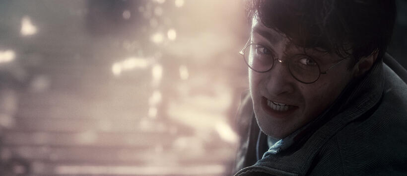 Daniel Radcliffe as Harry Potter in "Harry Potter and the Deathly Hallows: Part 2."