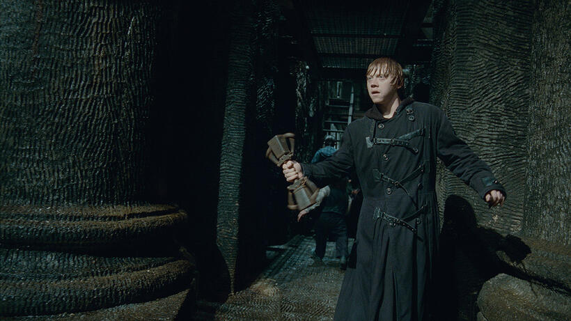 Rupert Grint as Ron Weasley in "Harry Potter and The Deathly Hallows: Part 2."