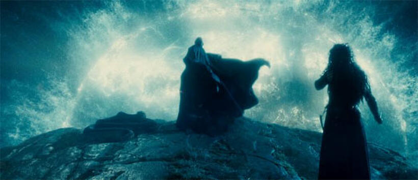A scene from "Harry Potter and the Deathly Hallows - Part 2."