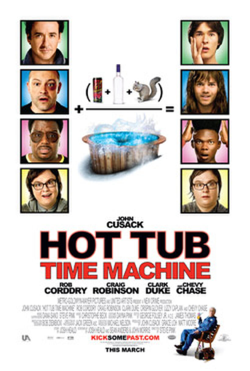 Poster art for "Hot Tub Time Machine."