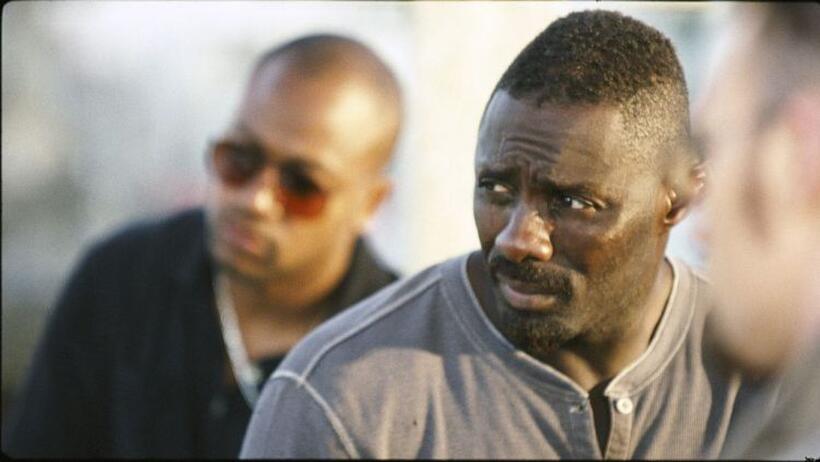 Idris Elba as Roque in "The Losers."