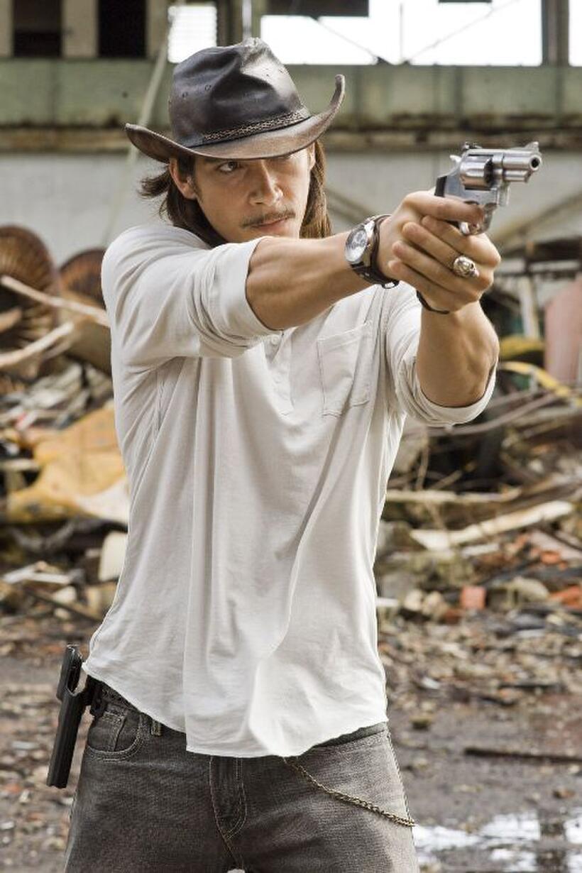 Oscar Jaenada as Cougar in "The Losers."