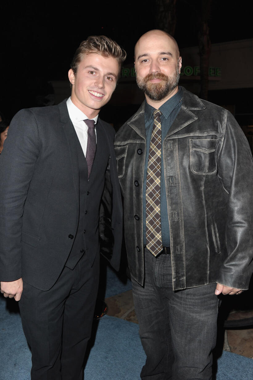 Kenny Wormald and director Craig Brewer at the California premiere of "Footloose."