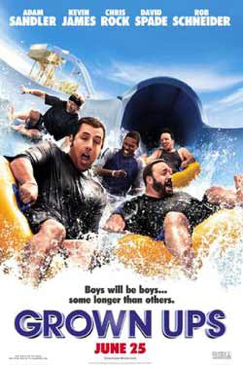 Poster art for "Grown Ups."