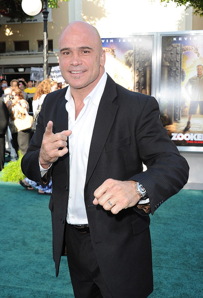 Bas Rutten at the California premiere of "Zookeeper."