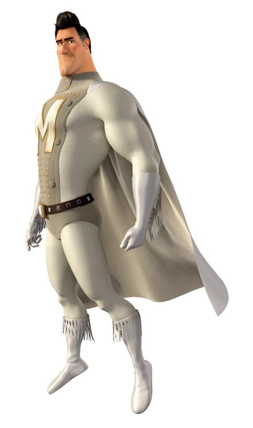 Brad Pitt voices Metro Man in "Megamind."