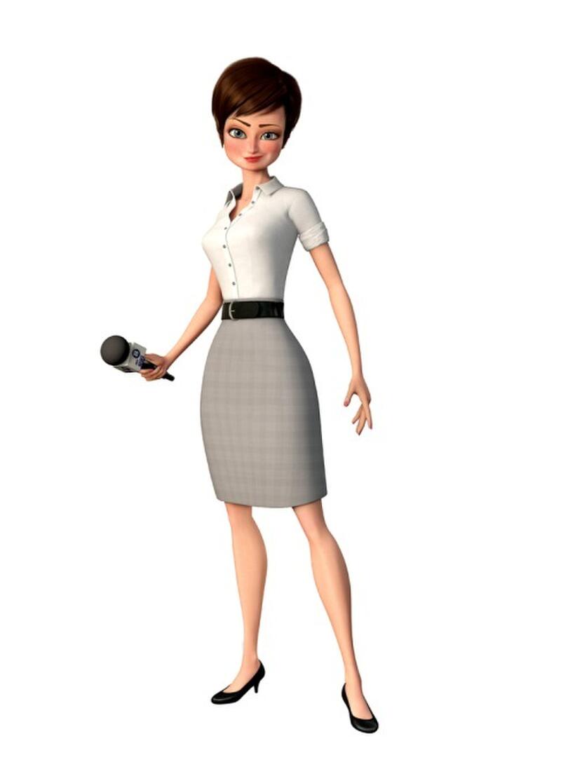 Tina Fey voices Roxanne Ritchi in "Megamind."