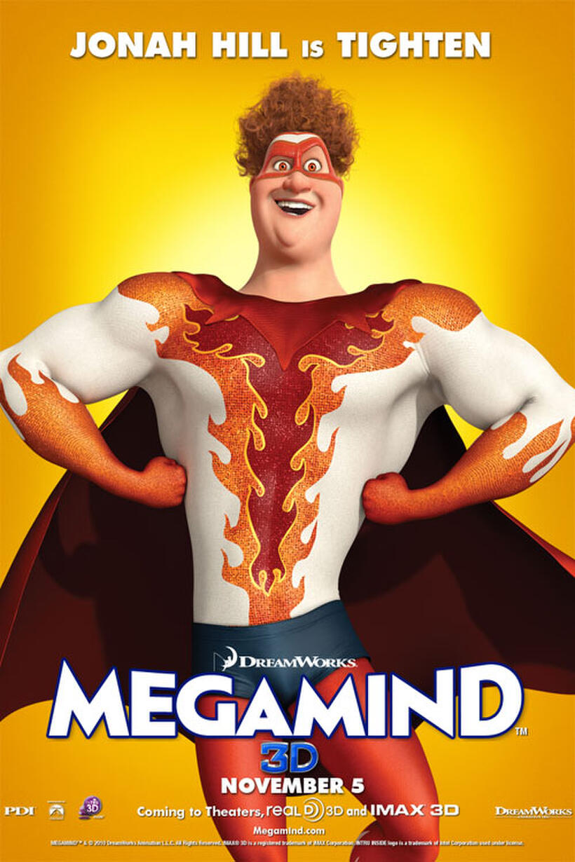 Poster art for "Megamind"