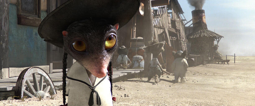 Priscilla voiced by Abigail Breslin in "Rango."