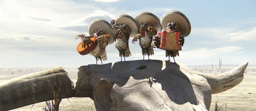 A scene from "Rango."