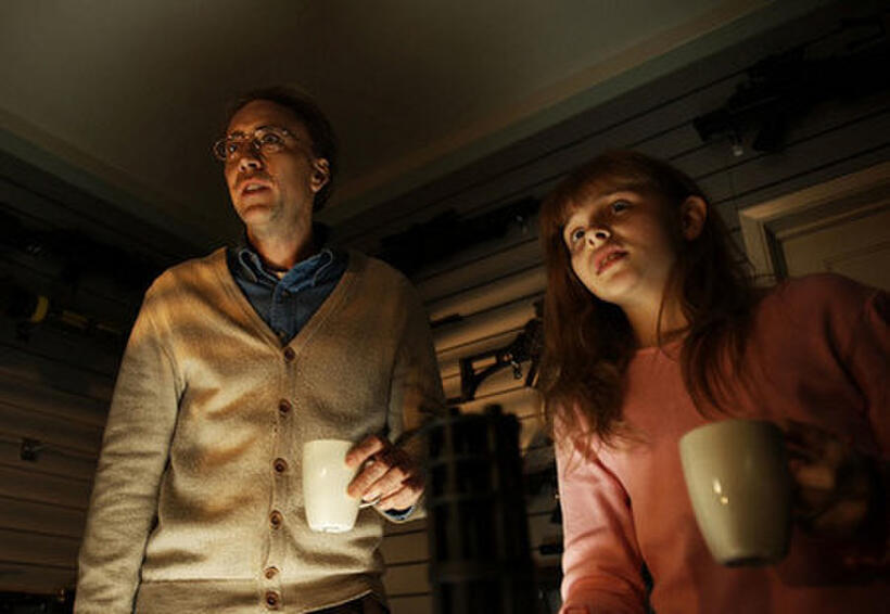 Nicolas Cage and Chloe Moretz in "Kick-Ass."