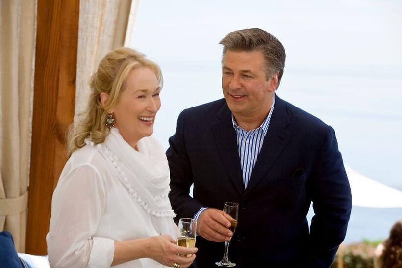 Meryl Streep as Jane and Alec Baldwin as Jake in "It's Complicated."
