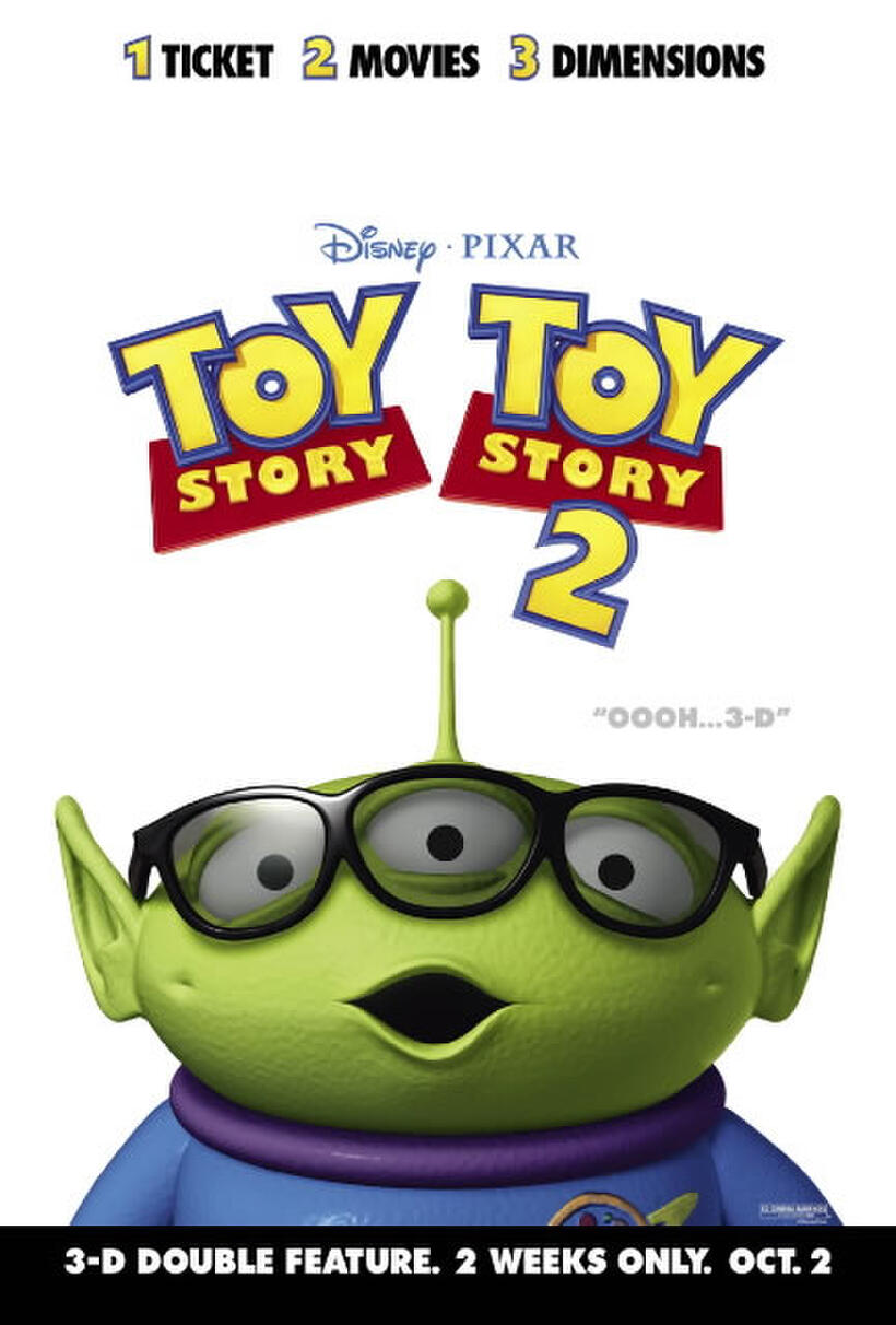 Poster art for "Toy Story Double Feature."
