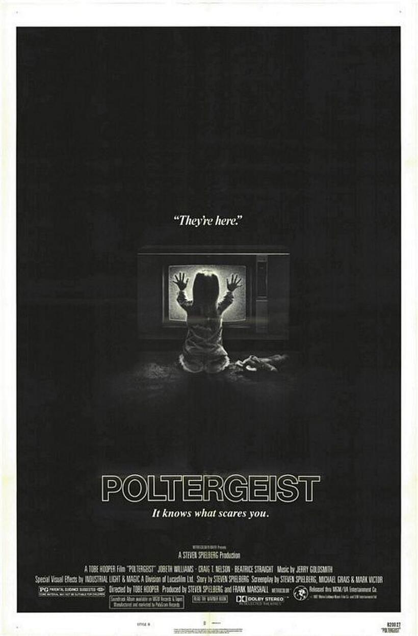 Poster art for "Poltergeist."