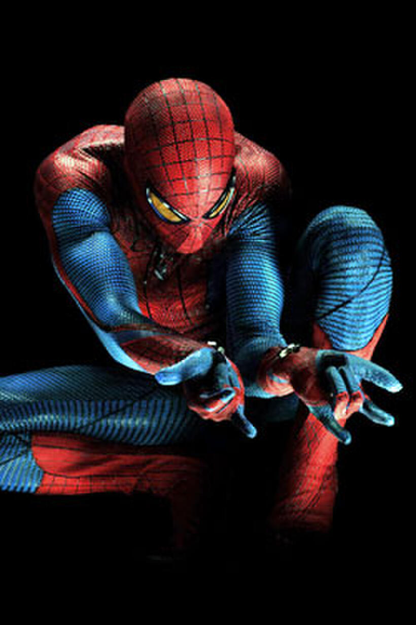 Andrew Garfield as Spider-Man in "The Amazing Spider-Man."