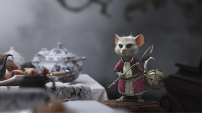 Dormouse in "Alice in Wonderland."